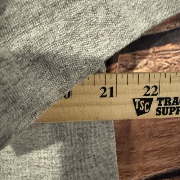 Akademiks NASA Space Shuttle T-Shirt Mens XL Hip Hop Streetwear Grey Tee Stripes - Picture 5 of 5